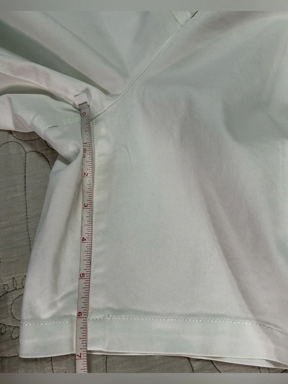 J.Crew 7” Heritage Chino Shorts White NWT Size 8 High Rise Preppy